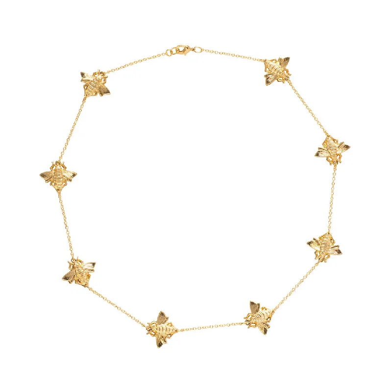 Grab Your Favorite Jewelry At The Lowest Prices Goldbug Short Bee Station Necklace