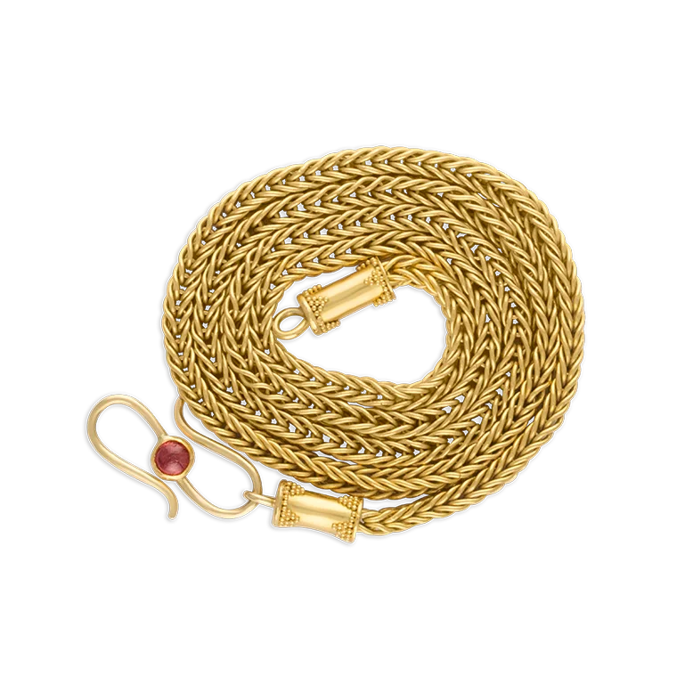Timeless Elegance At Unbelievable Discounts Handwoven Duo Loop-in-Loop Chain