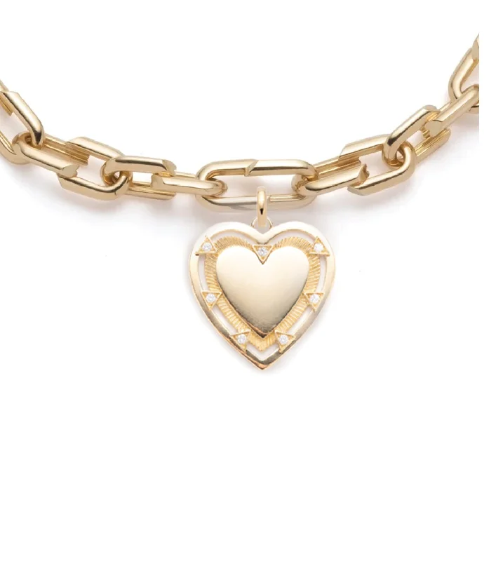 Once-A-Year Jewelry Sale – Grab Your Favorites Now Heart Token - Love : Medium Strong Heart Chain Necklace Once-A-Year Jewelry Sale – Grab Your Favorites Now Heart Token - Love : Medium Strong Heart Chain Necklace