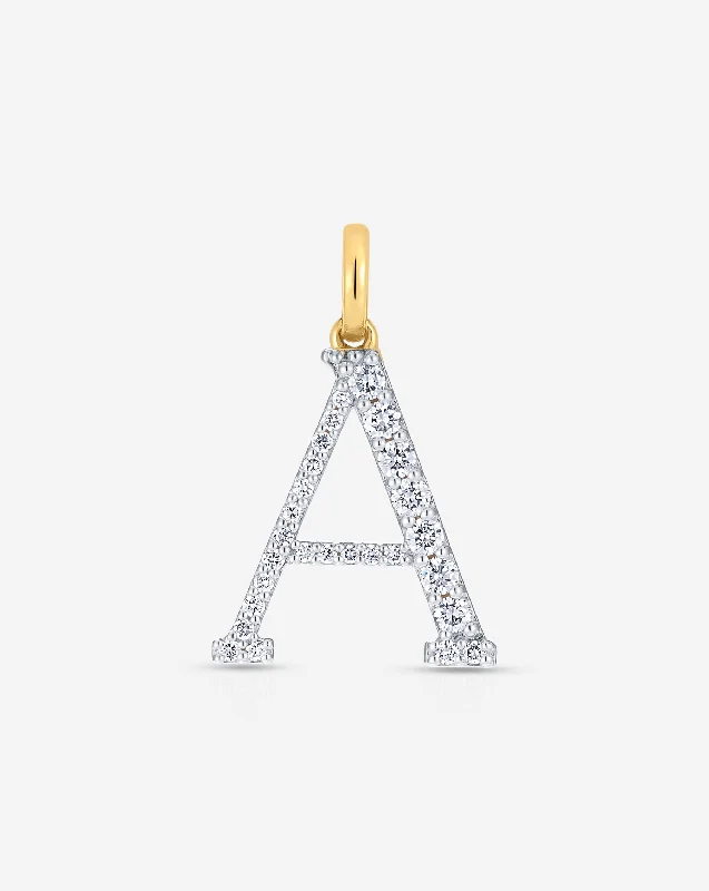 Elegant Jewelry, Exclusive Prices – Shop Now Large Diamond Initial Pendant