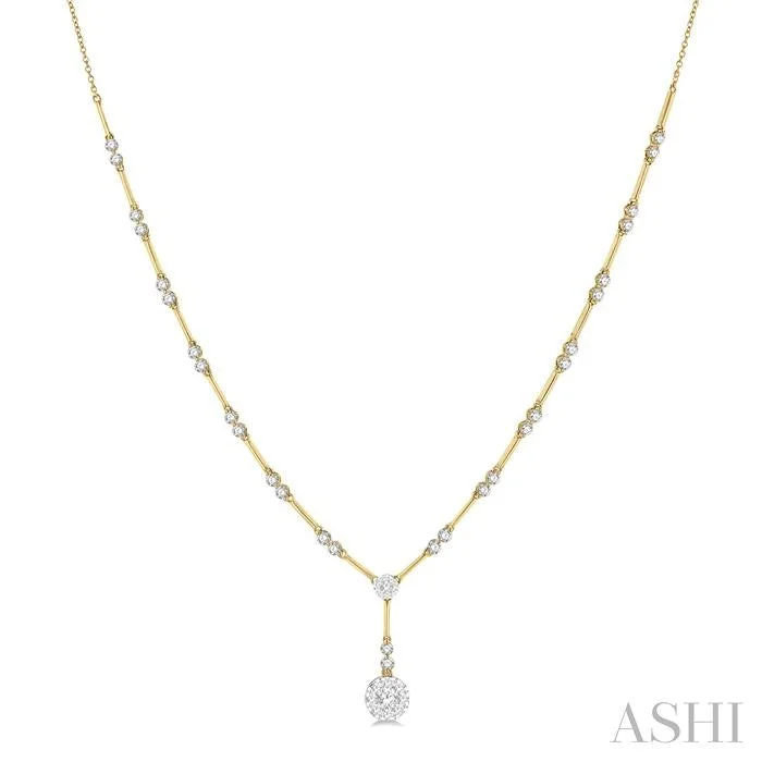 Elegant Rose Gold Jewelry For A Stylish Touch LOVEBRIGHT DIAMOND NECKLACE