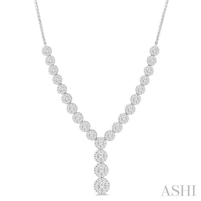 Clearance Sale On High-End Jewelry Collections LOVEBRIGHT DIAMOND NECKLACE