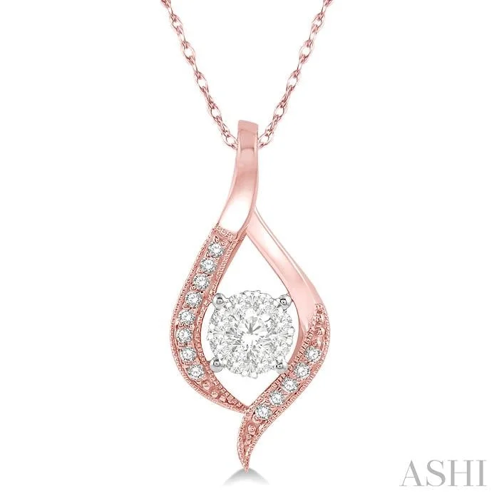Romantic Heart-Shaped Jewelry For Special Gifts ROUND SHAPE LOVEBRIGHT DIAMOND PENDANT Romantic Heart-Shaped Jewelry For Special Gifts ROUND SHAPE LOVEBRIGHT DIAMOND PENDANT
