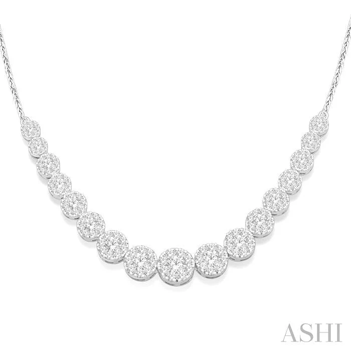Shop Stylish Jewelry Now And Save Big LOVEBRIGHT ESSENTIAL DIAMOND SMILE NECKLACE