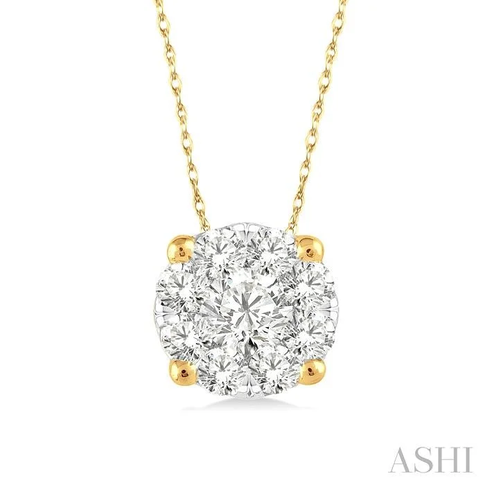 High-End Jewelry, Now More Affordable Than Ever ROUND SHAPE LOVEBRIGHT ESSENTIAL DIAMOND SOLITAIRE PENDANT High-End Jewelry, Now More Affordable Than Ever ROUND SHAPE LOVEBRIGHT ESSENTIAL DIAMOND SOLITAIRE PENDANT