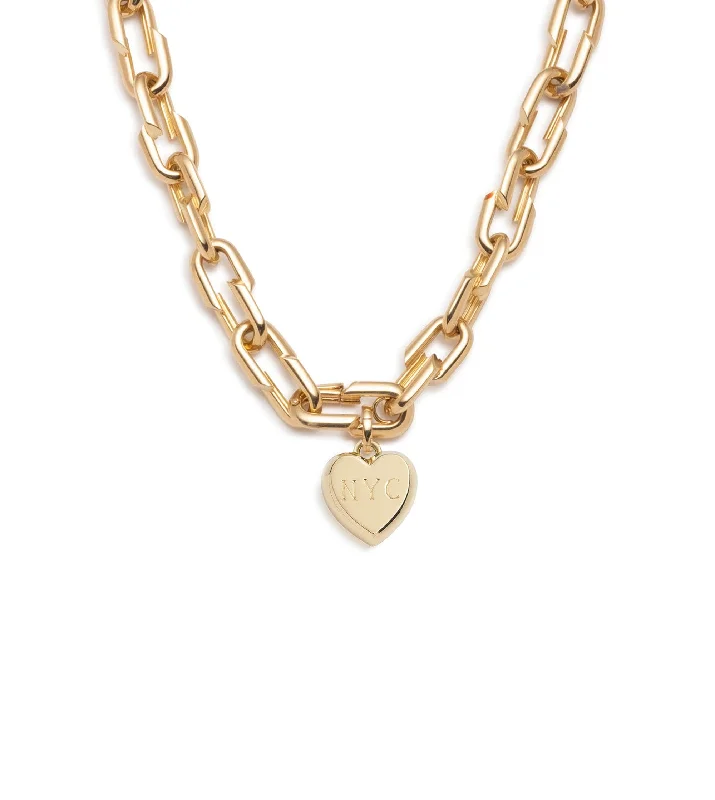 Shop Modern Jewelry Collections With Exclusive Discounts Medium Strong Hearts Necklace with Medium Heart Ingot Medallion Shop Modern Jewelry Collections With Exclusive Discounts Medium Strong Hearts Necklace with Medium Heart Ingot Medallion