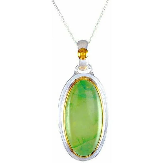 Must-Have Jewelry At Unbelievable Discounts Michou  Sterling Silver & Gold Vermeil Prenite-Eucalyptus Collection