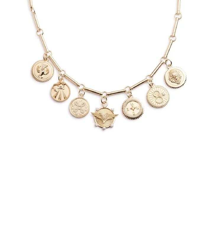 Shop Trending Jewelry With Exclusive Savings Multi-Tenet Story : Yellow Gold Element Chain Choker Shop Trending Jewelry With Exclusive Savings Multi-Tenet Story : Yellow Gold Element Chain Choker