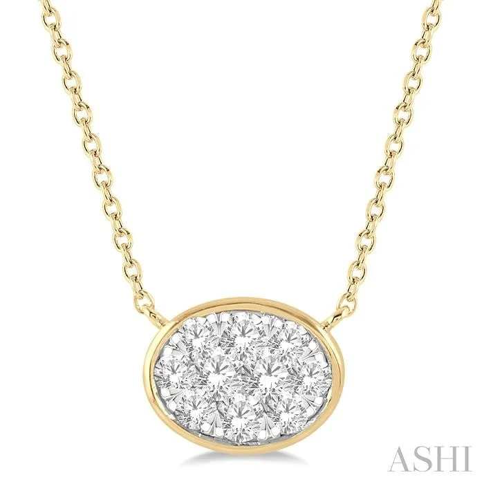 Grab Stylish Jewelry Before The Sale Ends OVAL SHAPE EAST-WEST LOVEBRIGHT ESSENTIAL DIAMOND PENDANT Grab Stylish Jewelry Before The Sale Ends OVAL SHAPE EAST-WEST LOVEBRIGHT ESSENTIAL DIAMOND PENDANT