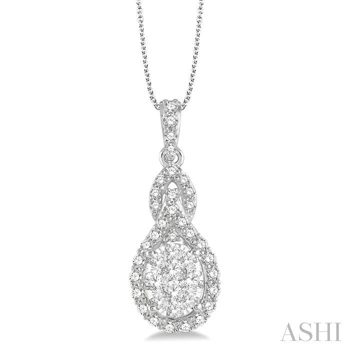 Timeless Beauty, Unbeatable Deals – Jewelry Sale On OVAL SHAPE HALO LOVEBRIGHT DIAMOND PENDANT Timeless Beauty, Unbeatable Deals – Jewelry Sale On OVAL SHAPE HALO LOVEBRIGHT DIAMOND PENDANT