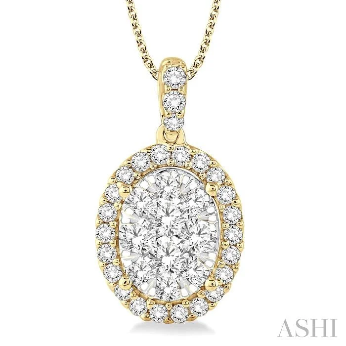 The Ultimate Jewelry Sale – Shop Premium Styles OVAL SHAPE HALO LOVEBRIGHT ESSENTIAL DIAMOND PENDANT The Ultimate Jewelry Sale – Shop Premium Styles OVAL SHAPE HALO LOVEBRIGHT ESSENTIAL DIAMOND PENDANT