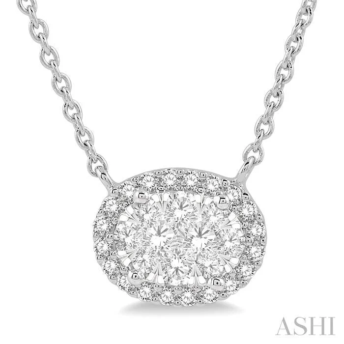 Luxury Meets Affordability – Jewelry Sale Now Live OVAL SHAPE EAST-WEST HALO LOVEBRIGHT ESSENTIAL DIAMOND PENDANT Luxury Meets Affordability – Jewelry Sale Now Live OVAL SHAPE EAST-WEST HALO LOVEBRIGHT ESSENTIAL DIAMOND PENDANT