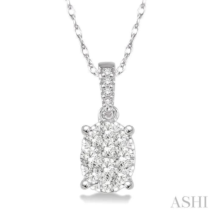 Upgrade Your Jewelry Collection For Less OVAL SHAPE LOVEBRIGHT ESSENTIAL DIAMOND PENDANT Upgrade Your Jewelry Collection For Less OVAL SHAPE LOVEBRIGHT ESSENTIAL DIAMOND PENDANT