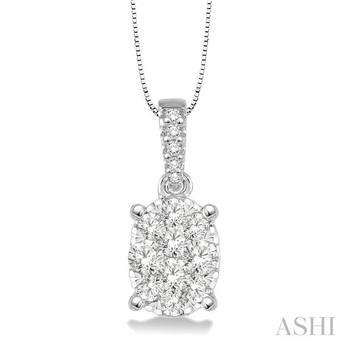 Stunning Statement Jewelry, Unbeatable Discounts OVAL SHAPE LOVEBRIGHT ESSENTIAL DIAMOND PENDANT Stunning Statement Jewelry, Unbeatable Discounts OVAL SHAPE LOVEBRIGHT ESSENTIAL DIAMOND PENDANT
