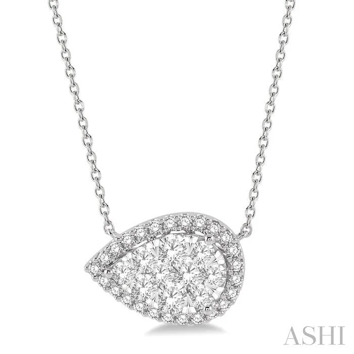 Luxury Meets Affordability – Jewelry Sale Live Now PEAR SHAPE EAST-WEST HALO LOVEBRIGHT ESSENTIAL DIAMOND PENDANT Luxury Meets Affordability – Jewelry Sale Live Now PEAR SHAPE EAST-WEST HALO LOVEBRIGHT ESSENTIAL DIAMOND PENDANT