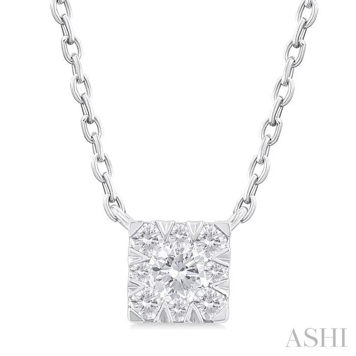 Fashion-Forward Jewelry At Incredible Prices PRINCESS SHAPE LOVEBRIGHT PETITE DIAMOND PENDANT Fashion-Forward Jewelry At Incredible Prices PRINCESS SHAPE LOVEBRIGHT PETITE DIAMOND PENDANT