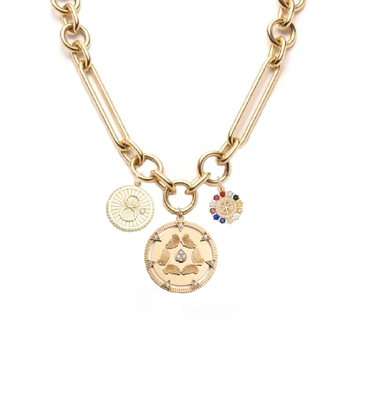 Must-Have Jewelry At Unbelievable Discounts Reverie, Karma & Inner Light : Oversized Mixed Clip Necklace Must-Have Jewelry At Unbelievable Discounts Reverie, Karma & Inner Light : Oversized Mixed Clip Necklace