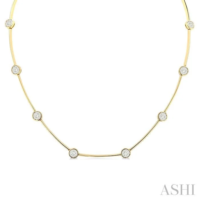 Celebrate With Sparkle – Jewelry Sale Now Live ROUND SHAPE BAR LINK LOVEBRIGHT DIAMOND NECKLACE Celebrate With Sparkle – Jewelry Sale Now Live ROUND SHAPE BAR LINK LOVEBRIGHT DIAMOND NECKLACE