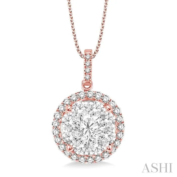 Get The Jewelry You Love At A Price You Love ROUND SHAPE HALO LOVEBRIGHT ESSENTIAL DIAMOND PENDANT Get The Jewelry You Love At A Price You Love ROUND SHAPE HALO LOVEBRIGHT ESSENTIAL DIAMOND PENDANT