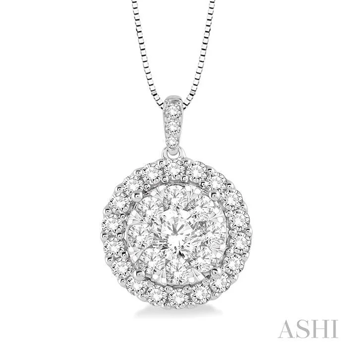 Best Jewelry Deals – Premium Quality At Exclusive Discounts ROUND SHAPE HALO LOVEBRIGHT ESSENTIAL DIAMOND PENDANT Best Jewelry Deals – Premium Quality At Exclusive Discounts ROUND SHAPE HALO LOVEBRIGHT ESSENTIAL DIAMOND PENDANT