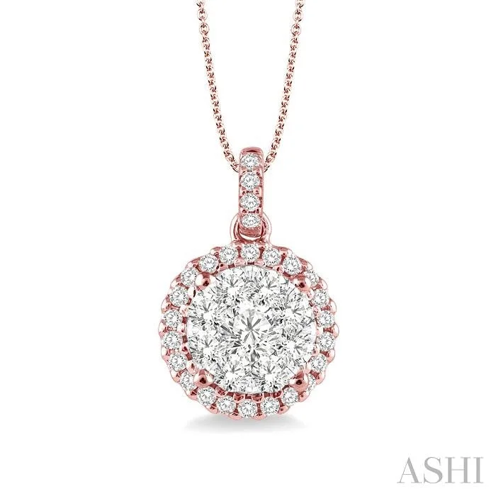 Don't Miss These Dazzling Jewelry Discounts ROUND SHAPE HALO LOVEBRIGHT ESSENTIAL DIAMOND PENDANT Don't Miss These Dazzling Jewelry Discounts ROUND SHAPE HALO LOVEBRIGHT ESSENTIAL DIAMOND PENDANT