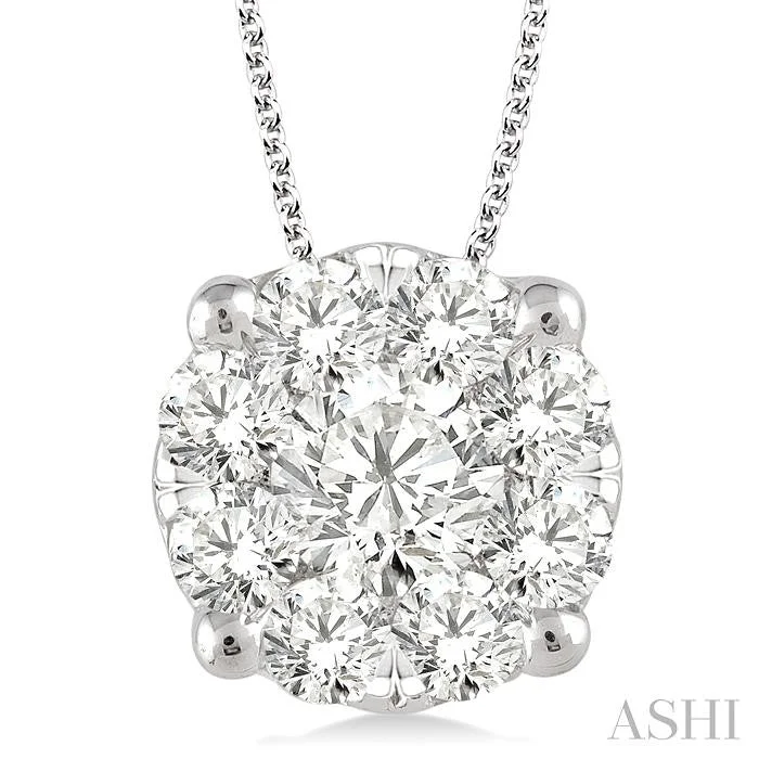 Luxury Jewelry Without The Luxury Price Tag ROUND SHAPE LOVEBRIGHT ESSENTIAL DIAMOND SOLITAIRE PENDANT Luxury Jewelry Without The Luxury Price Tag ROUND SHAPE LOVEBRIGHT ESSENTIAL DIAMOND SOLITAIRE PENDANT