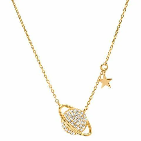 Final Call For Exquisite Jewelry At Reduced Rates TAI GOLD SOLAR SYSTEM NECKLACE