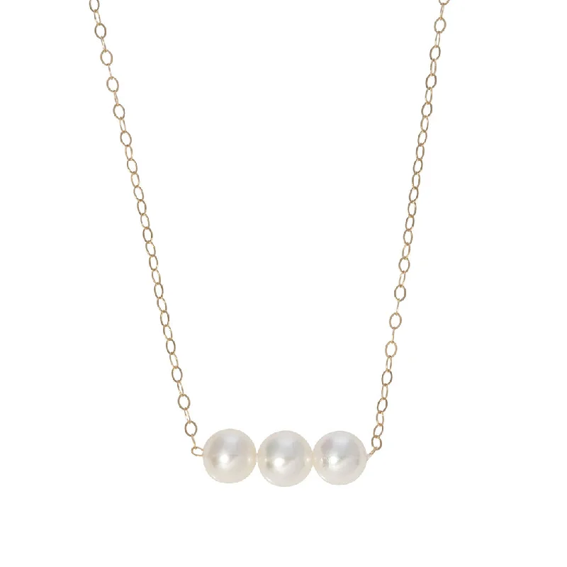Flash Sale On Exquisite Jewelry – Don't Miss Out Three Pearl 14K Gold Start Her Necklace Flash Sale On Exquisite Jewelry – Don't Miss Out Three Pearl 14K Gold Start Her Necklace