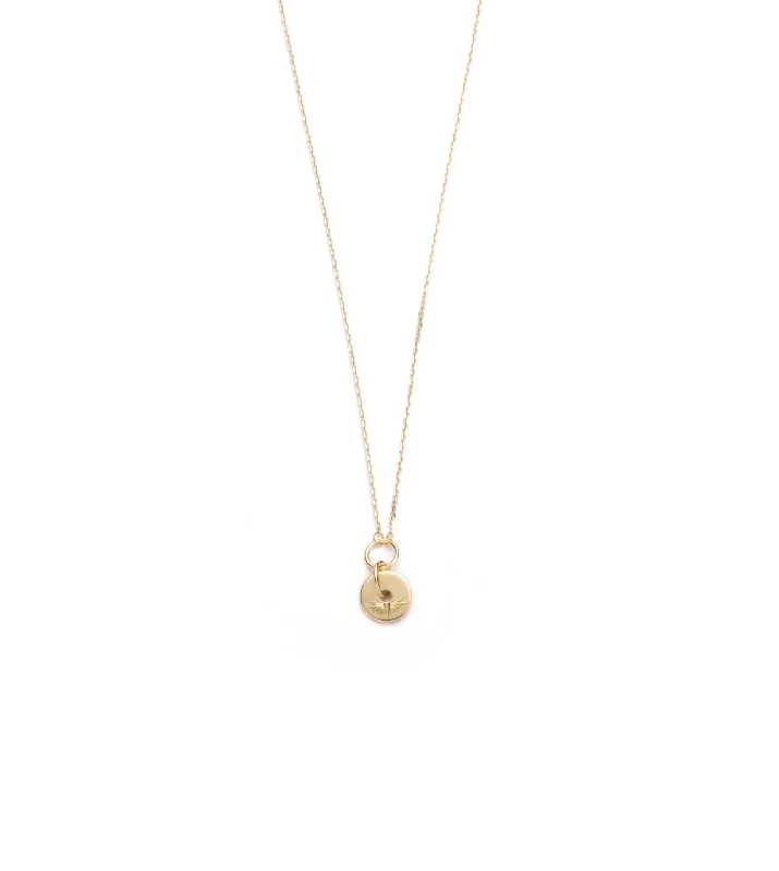 Get The Sparkle You Love At Prices You Adore Wings - Vivacity : Symbol Disk Drop Necklace Get The Sparkle You Love At Prices You Adore Wings - Vivacity : Symbol Disk Drop Necklace