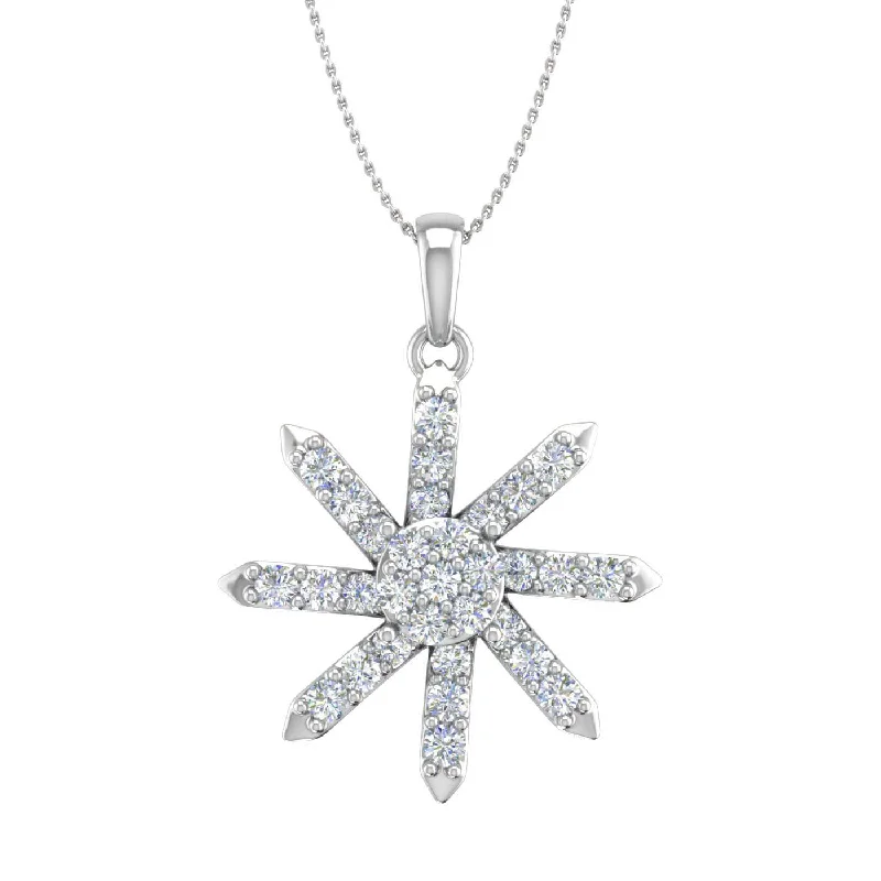 Unmissable Jewelry Clearance – Final Reductions 1/2 Carat Diamond Fashion Pendant Necklace in Gold (Silver Chain Included) - IGI Certified Unmissable Jewelry Clearance – Final Reductions 1/2 Carat Diamond Fashion Pendant Necklace in Gold (Silver Chain Included) - IGI Certified
