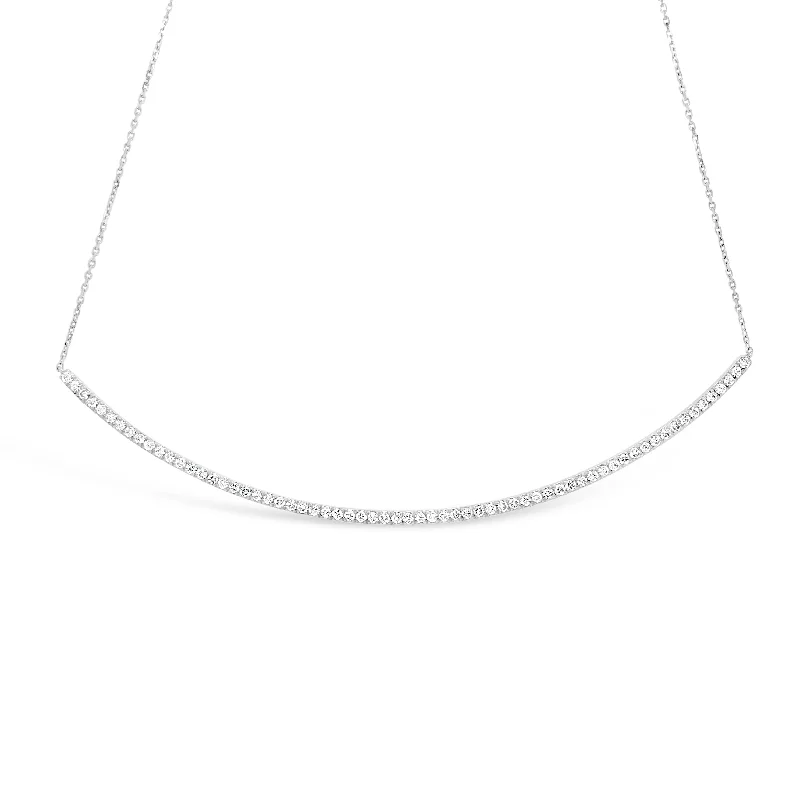 Get The Best Deals On Timeless Jewelry Pieces 4" Diamond Bar Necklace