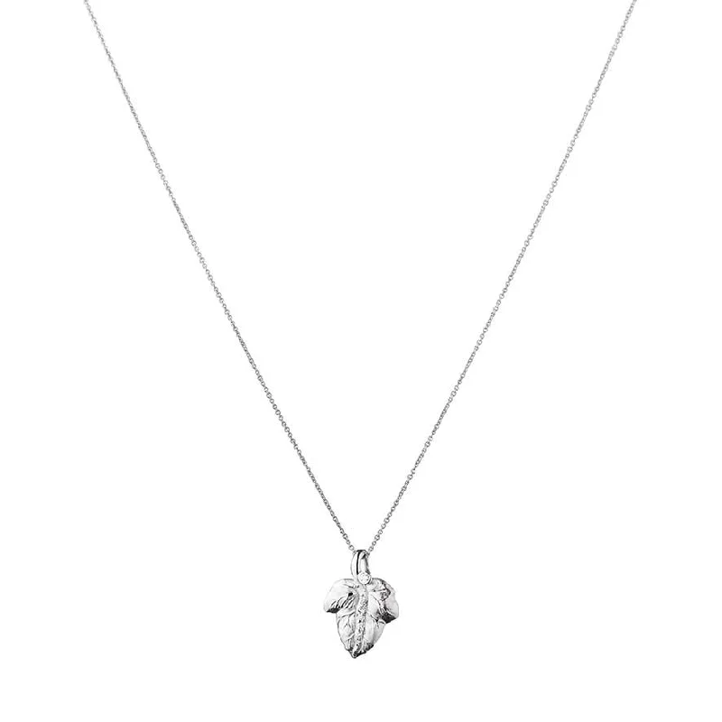 Modern Jewelry At Exclusive Discounts – Shop Today The Leaf 14K Whitegold Pendant w. Diamonds Modern Jewelry At Exclusive Discounts – Shop Today The Leaf 14K Whitegold Pendant w. Diamonds