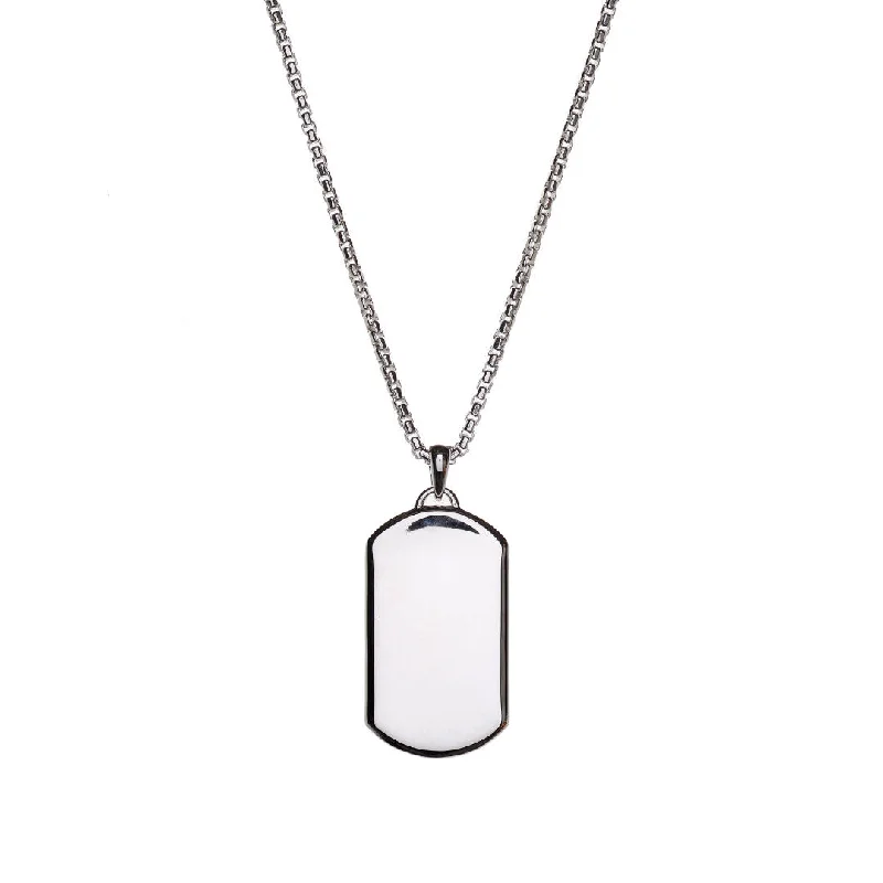 Save On Luxury Jewelry Pieces – Limited-Time Offers Hope Dog Tag Silver Necklace