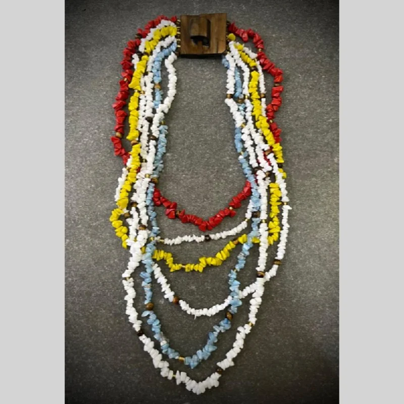 Exclusive Online Jewelry Sale – Don't Wait Banaras Beads Multi Layer Beads Long Necklace Exclusive Online Jewelry Sale – Don't Wait Banaras Beads Multi Layer Beads Long Necklace