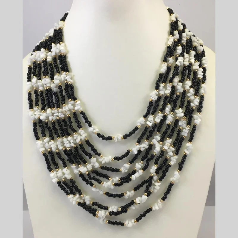 Shop Fine Jewelry With Exclusive Savings Banaras Beads Multi Layer Beads Long Necklace Shop Fine Jewelry With Exclusive Savings Banaras Beads Multi Layer Beads Long Necklace