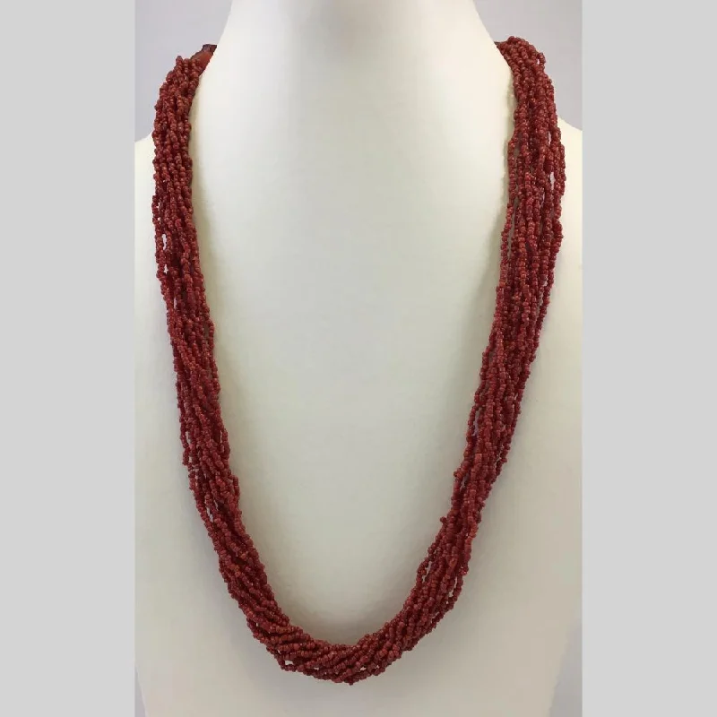Don't Miss These Dazzling Jewelry Discounts Banaras Beads Multi Layer Long Necklace