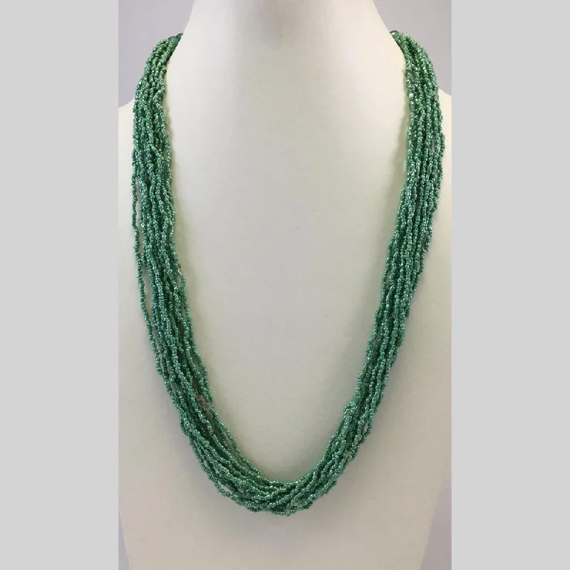 Chic, Trendy, And Affordable Jewelry Sale Banaras Beads Multi Layer Long Necklace
