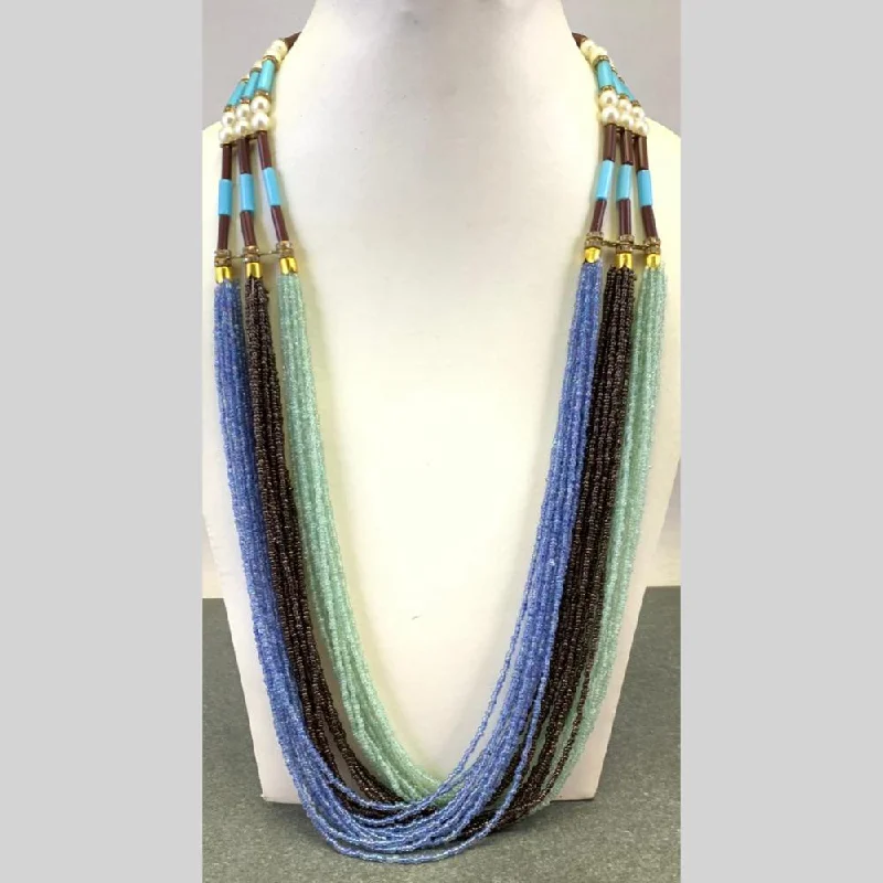 Handcrafted Jewelry Sale – Unique Designs At Low Prices Banaras Beads Multi Layer Long Necklace Handcrafted Jewelry Sale – Unique Designs At Low Prices Banaras Beads Multi Layer Long Necklace
