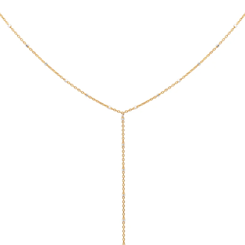Personalized Engraved Jewelry For Meaningful Gifts Disa Y 18K Gold Plated Necklace Personalized Engraved Jewelry For Meaningful Gifts Disa Y 18K Gold Plated Necklace