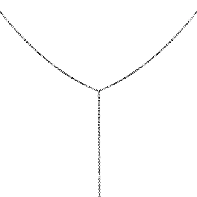 Romantic Heart-Shaped Jewelry For Special Gifts Disa Y Black Necklace