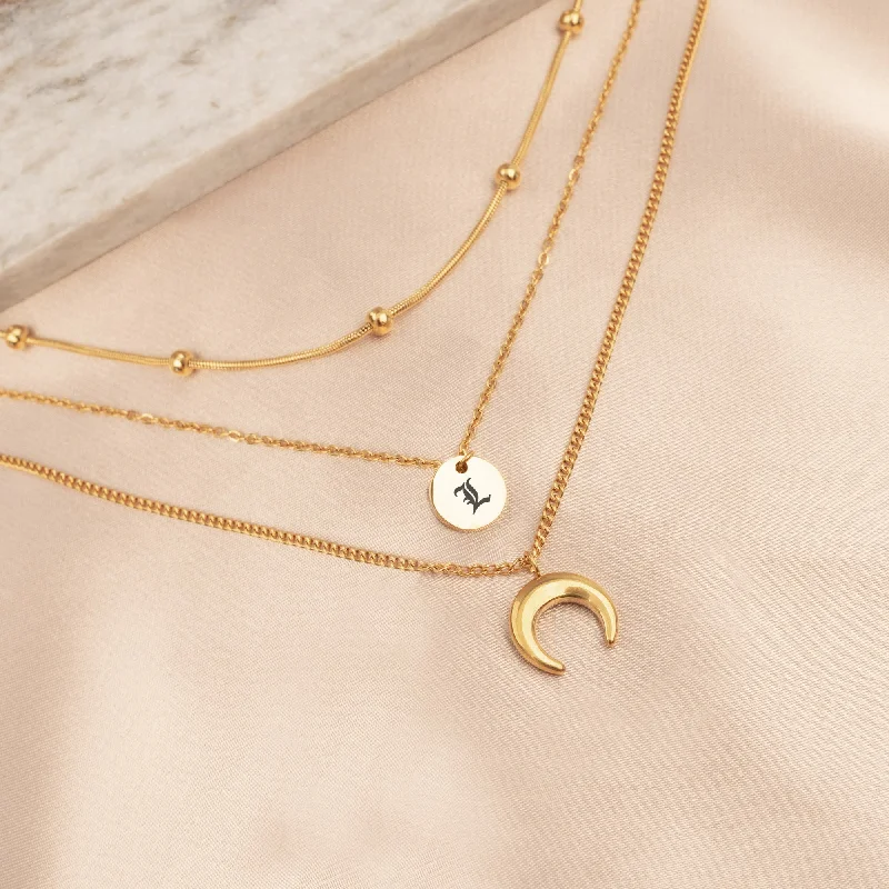 Bestselling Jewelry At Special Promotional Rates Crescent Moon Necklace Set