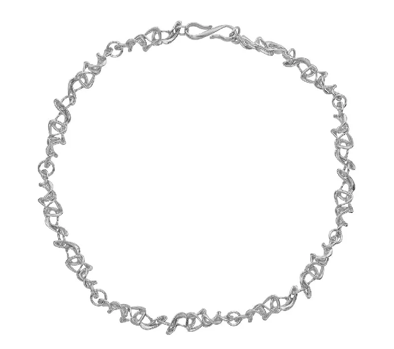 High-End Jewelry, Now More Affordable Than Ever Amara Link Silver Necklace