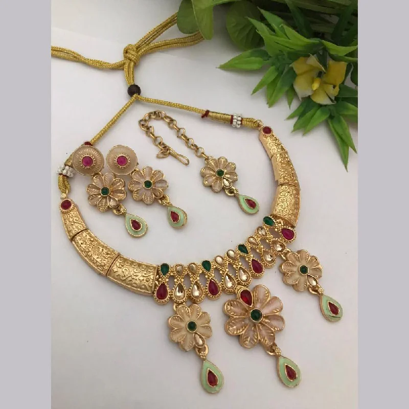 Luxury Jewelry Sale – Sparkle For Less FS Collection Gold Plated Pota Stone Necklace Set Luxury Jewelry Sale – Sparkle For Less FS Collection Gold Plated Pota Stone Necklace Set