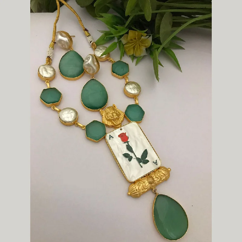 Elegant Jewelry At Unbeatable Offers – Shop Before It's Gone FS Collection Gold Plated Sabyasachi Style Pearls Necklace Set Elegant Jewelry At Unbeatable Offers – Shop Before It's Gone FS Collection Gold Plated Sabyasachi Style Pearls Necklace Set