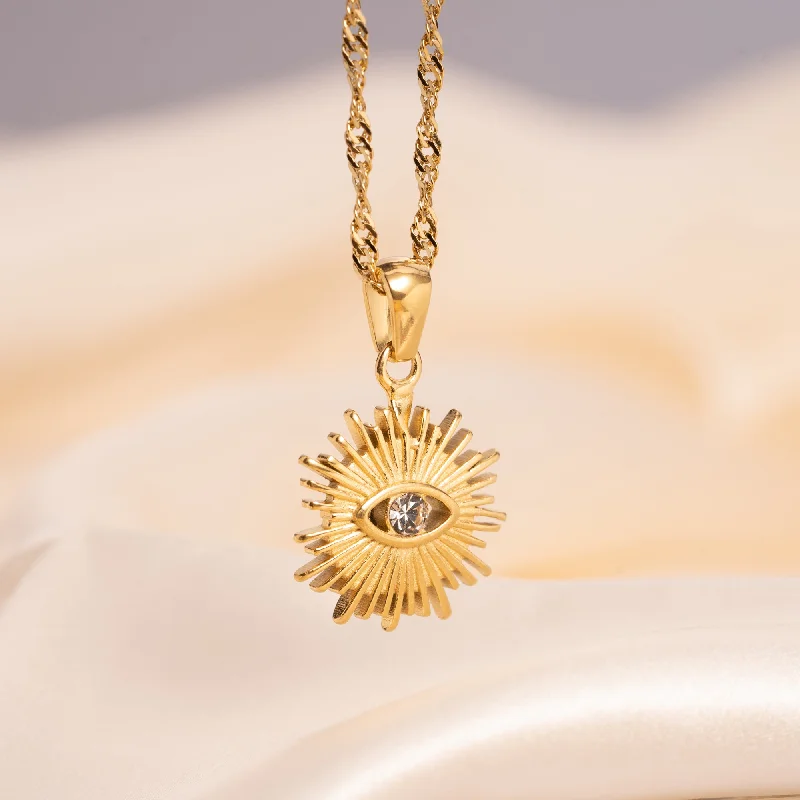 Elegant Jewelry, Affordable Luxury – Shop Now Radiant Evil Eye Necklace