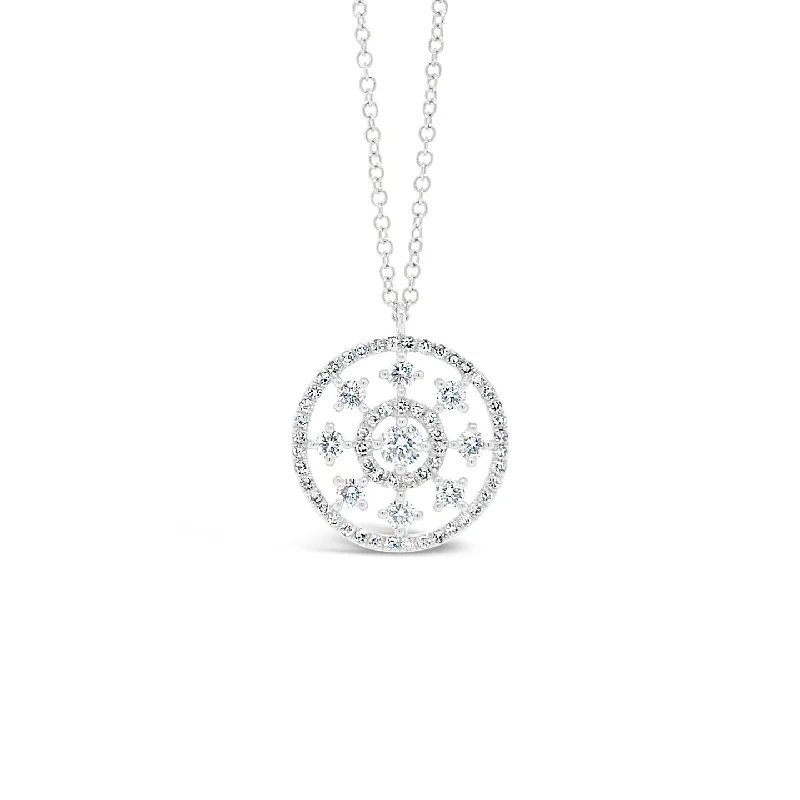 Limited-Stock Jewelry Sale – Once It's Gone, It's Gone Intricate Diamond Pendant