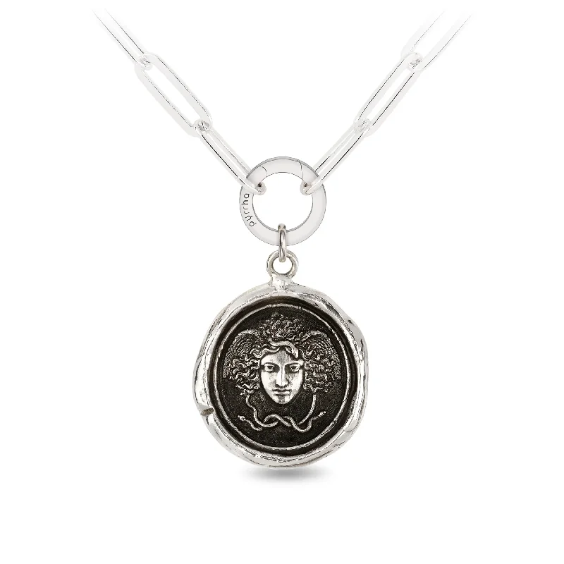 Shop Fine Jewelry With Amazing Deals Medusa Large Paperclip Chain Necklace