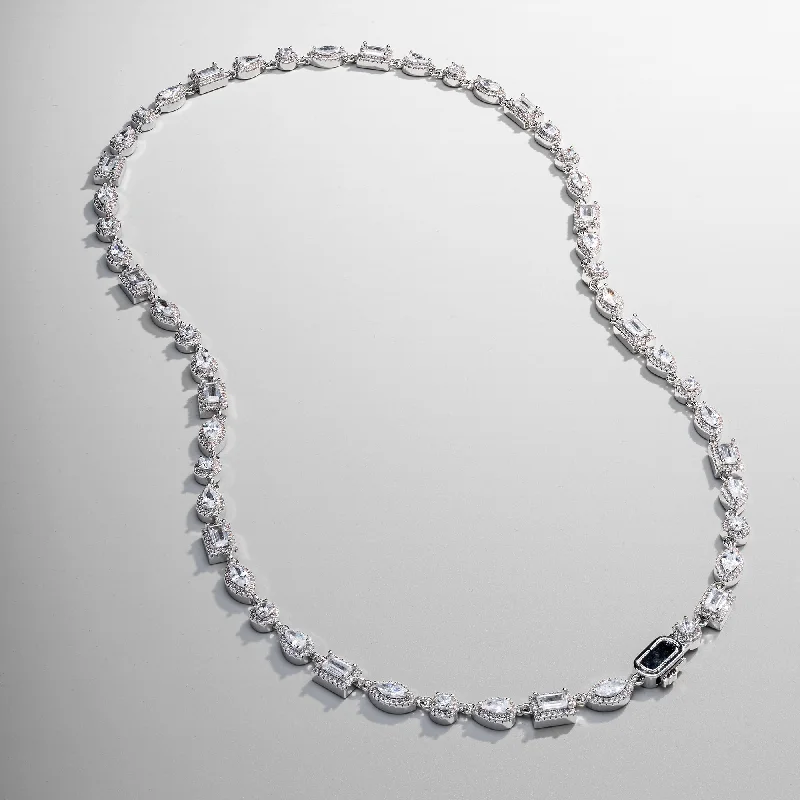 Exclusive Jewelry Discounts – Shop Now For Savings Mixed Cluster Linked Necklace (Silver) Exclusive Jewelry Discounts – Shop Now For Savings Mixed Cluster Linked Necklace (Silver)