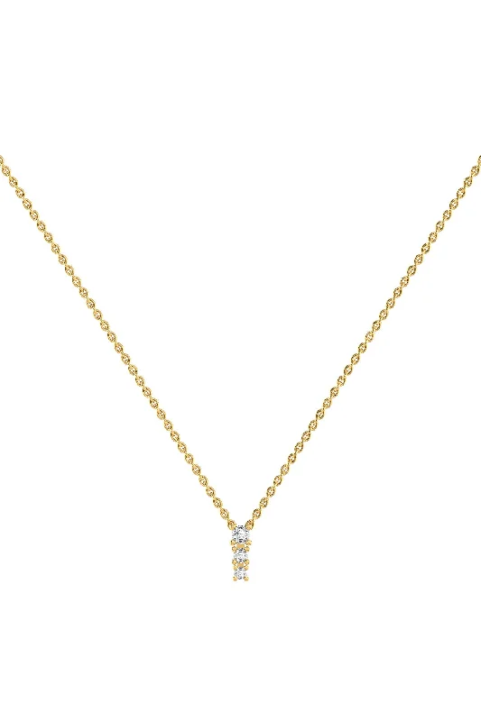 Elegant Jewelry Pieces At Unbelievable Prices Degrade 18K Gold Necklace w. Lab-Grown Diamonds Elegant Jewelry Pieces At Unbelievable Prices Degrade 18K Gold Necklace w. Lab-Grown Diamonds