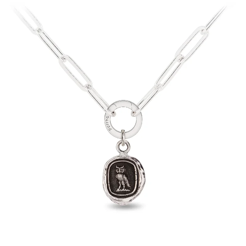 High-Quality Gemstone Jewelry For Special Occasions Watch Over Me Large Paperclip Chain Necklace High-Quality Gemstone Jewelry For Special Occasions Watch Over Me Large Paperclip Chain Necklace